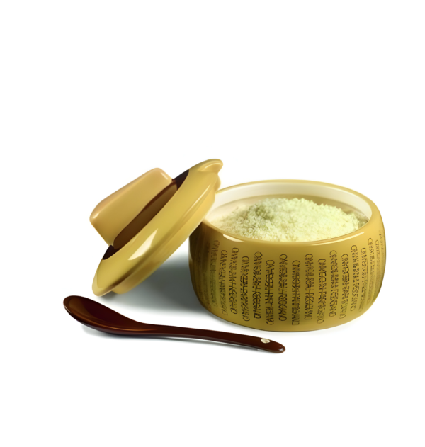 Parmegiano Reggiano Ceramic Container with Spoon - Image 2
