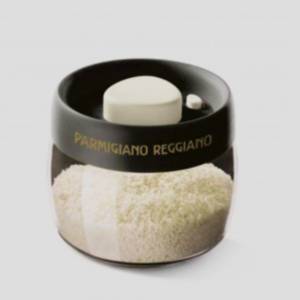 Parmigiano Reggiano Glass Container with Vacuum Sealer